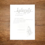 Pejzaż leśny z wybrzeżem, format A4 (PE.L1.M) - obrazek 5