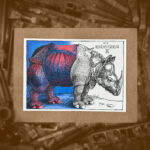 Nosorożec, format A4 (Z1.M)