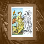 Rycerz i dama, format A4 (PO2.M)